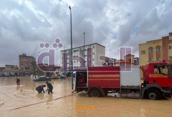 أمطار وسيول مطروح والإسكندرية