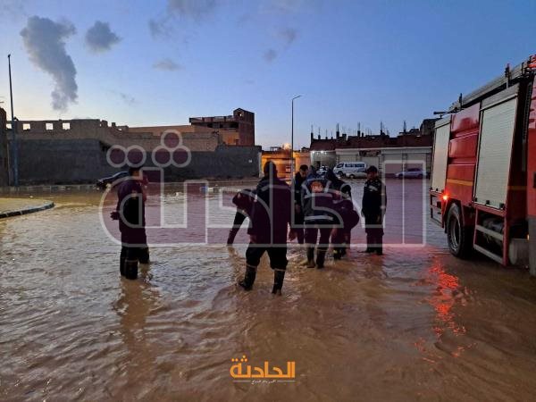 أمطار وسيول مطروح والإسكندرية