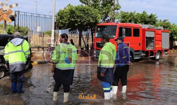 أمطار وسيول مطروح والإسكندرية