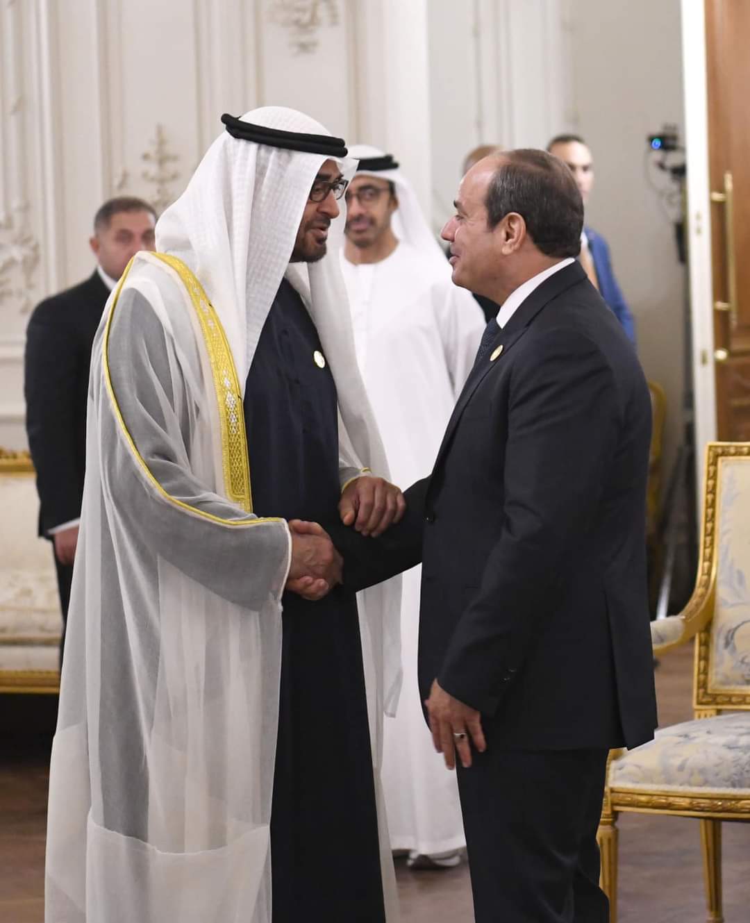 الرئيس السيسي يستقبل القادة والزعماء المشاركين في قمة القاهرة للسلام