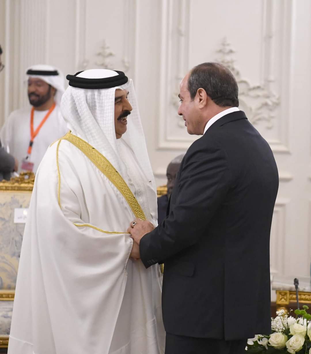 الرئيس السيسي يستقبل القادة والزعماء المشاركين في قمة القاهرة للسلام