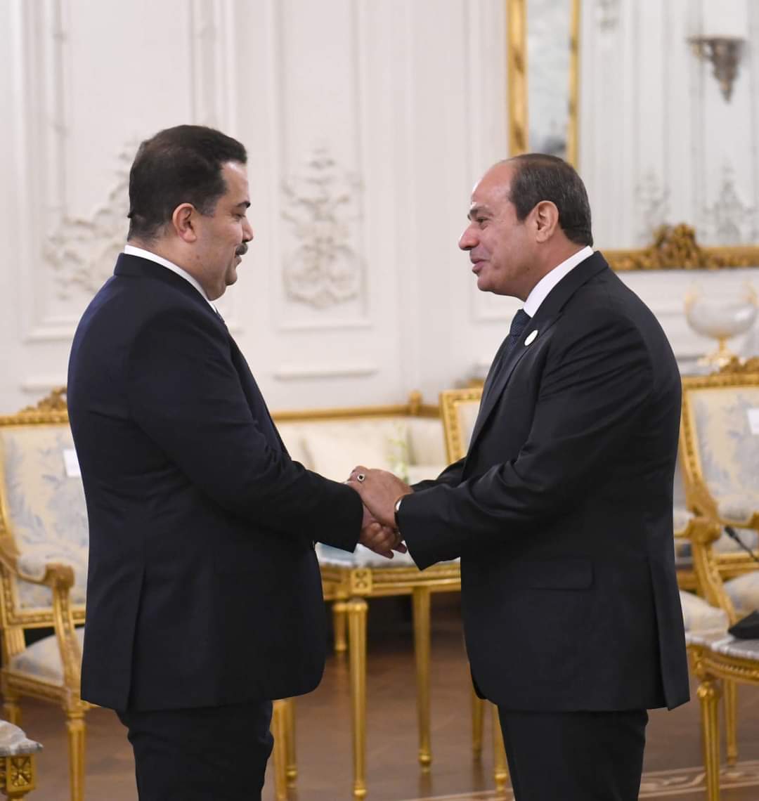 الرئيس السيسي يستقبل القادة والزعماء المشاركين في قمة القاهرة للسلام