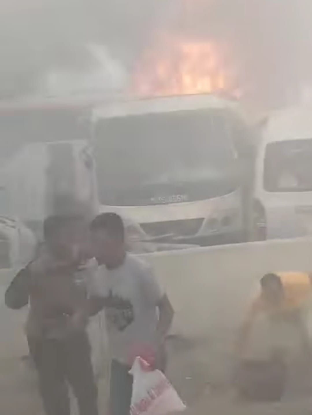 حادث تصادم عدد من السيارات بطريق الإسكندرية الصحراوي