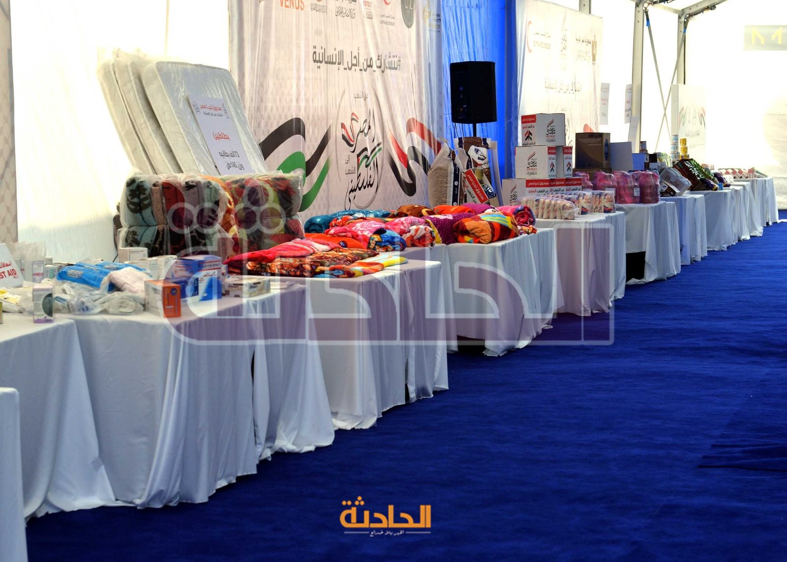قافلة صندوق تحيا مصر لغزة