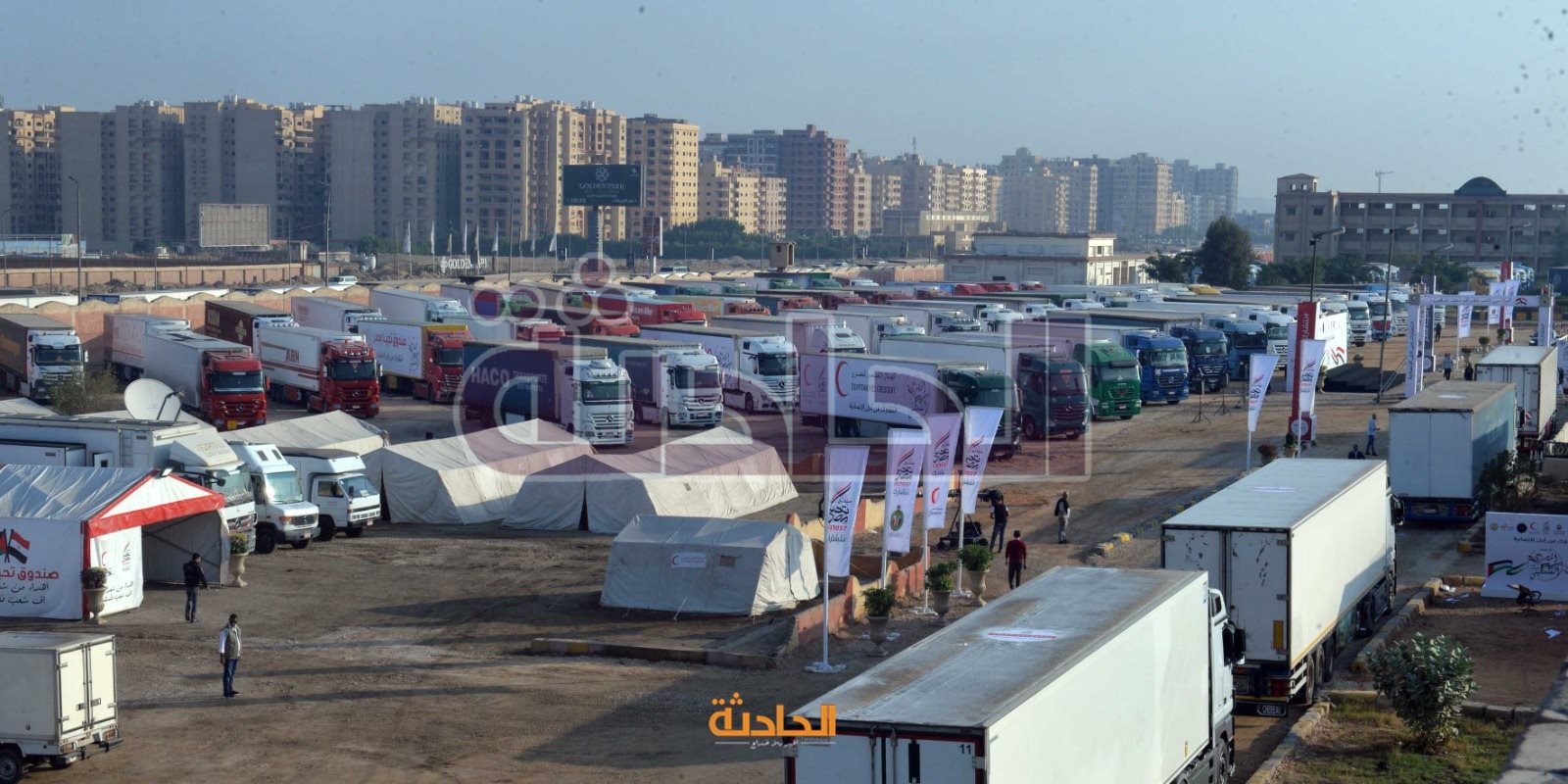 قافلة صندوق تحيا مصر لغزة