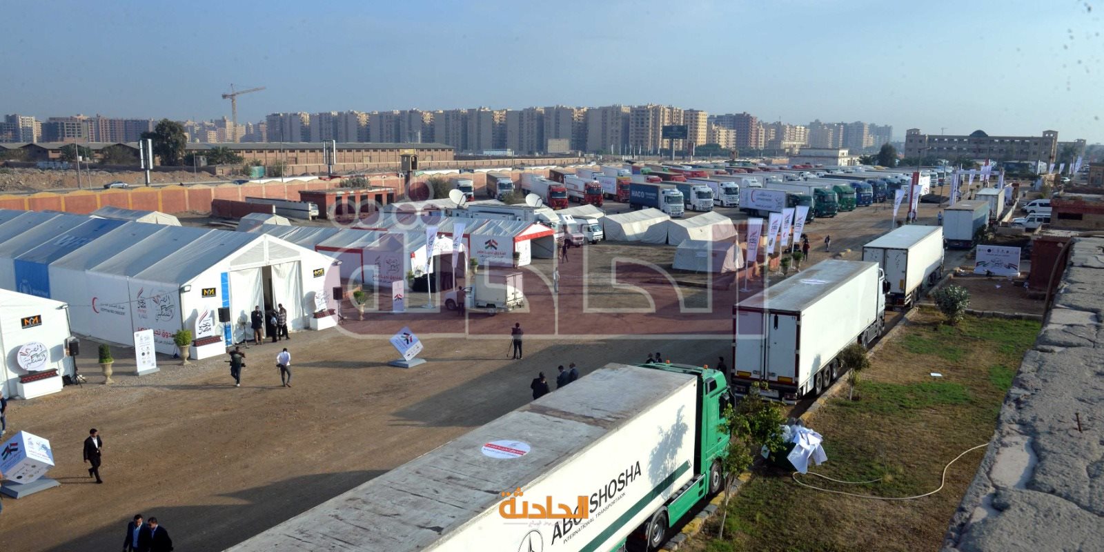 قافلة صندوق تحيا مصر لغزة