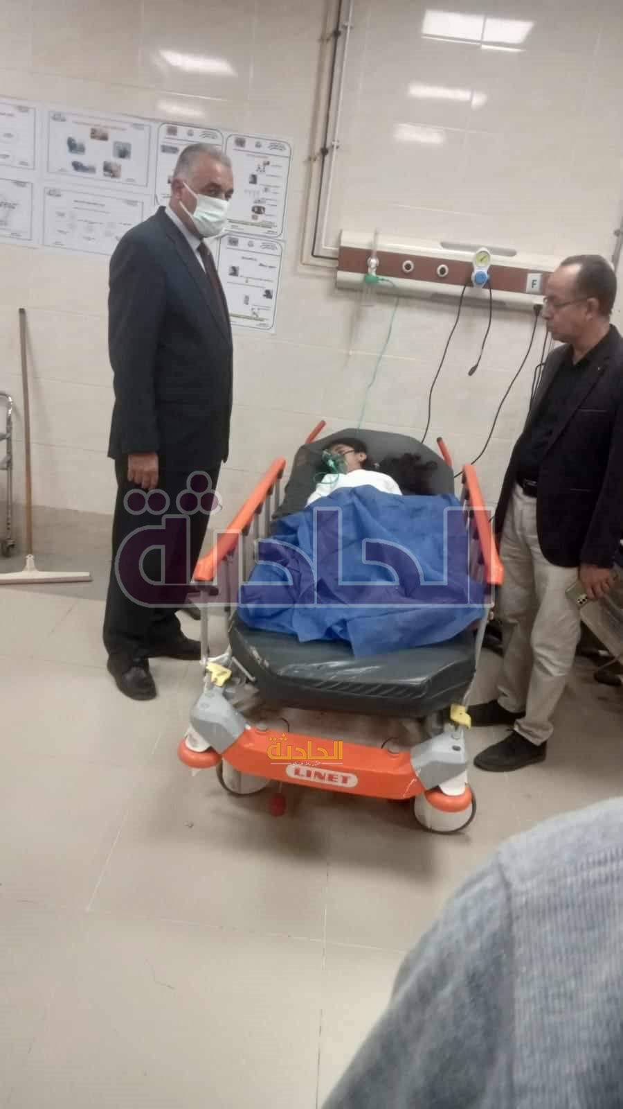 ضحايا حادث تصادم سيارتين على الطريق الصحراوي الشرقي