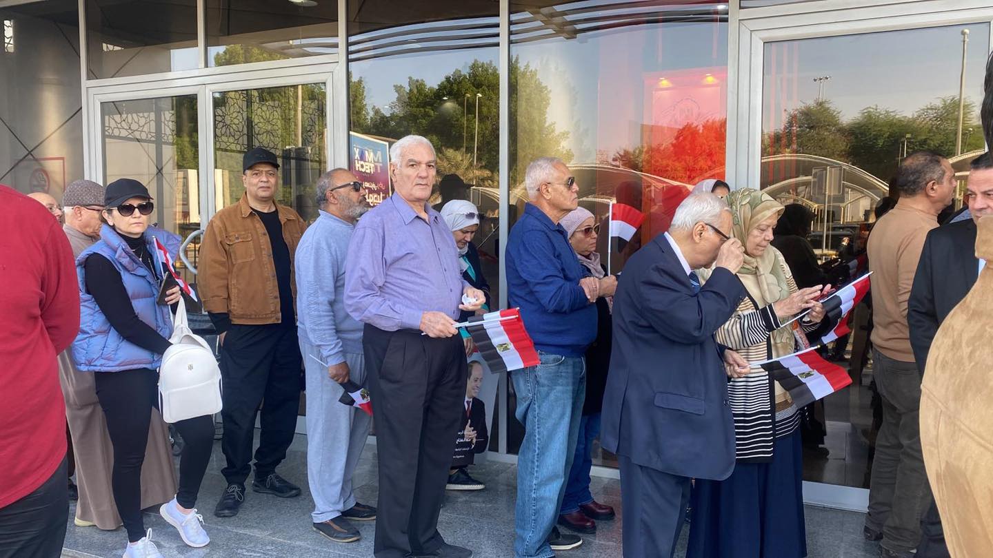 بدء تصويت المصريين بالكويت في الانتخابات الرئاسية