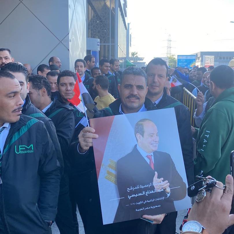 بدء تصويت المصريين بالكويت في الانتخابات الرئاسية