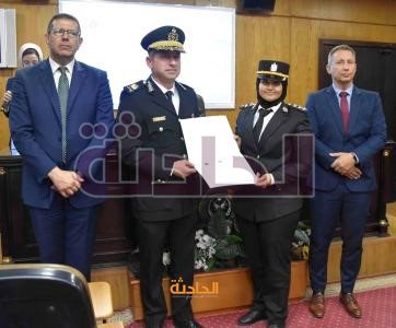 أكاديمية الشرطة تستضيف دورة في مجالي