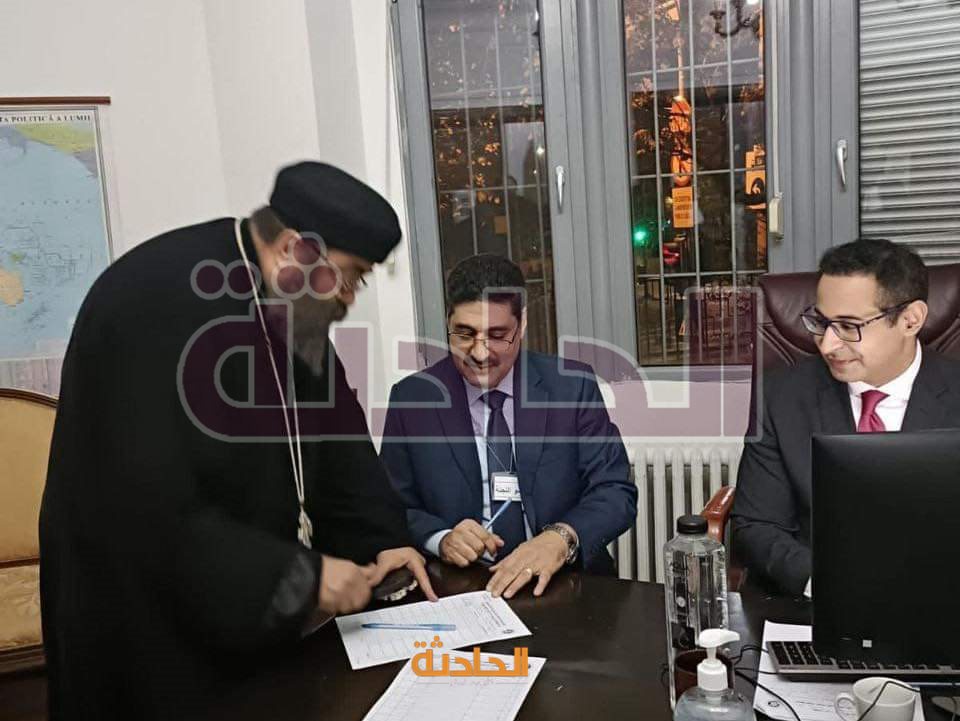 توافد الناخبين على سفارة مصر في رومانيا للمشاركة بالانتخابات