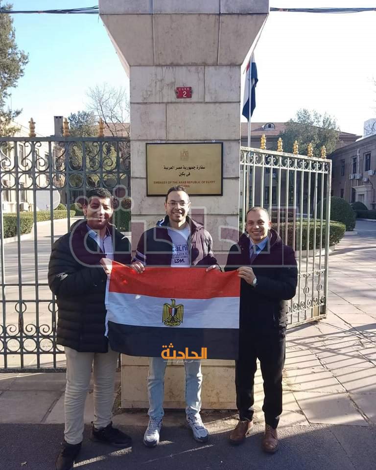 توافد الجالية المصرية في الصين للتصويت في الانتخابات الرئاسية لليوم الثالث