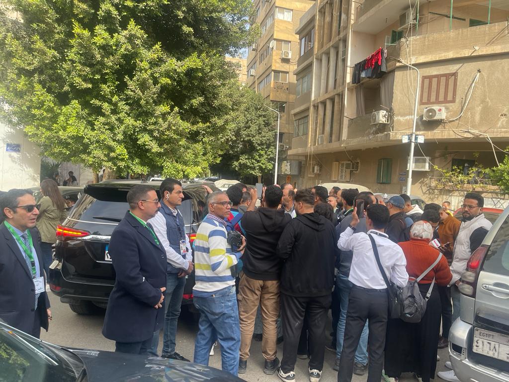 عبد السند يمامة يدلى بصوته في انتخابات الرئاسة