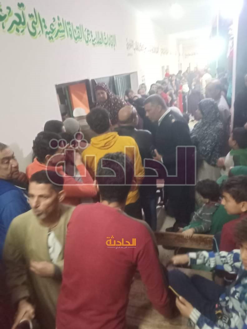 تزاحم المواطنين بالغربية أمام اللجان الانتخابية للإدلاء بأصواتهم