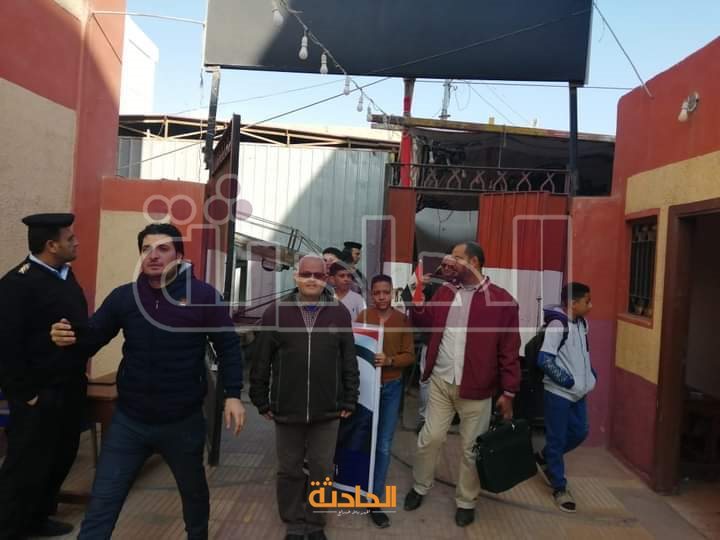توافد المواطنين على المقار الانتخابية في الدقهلية