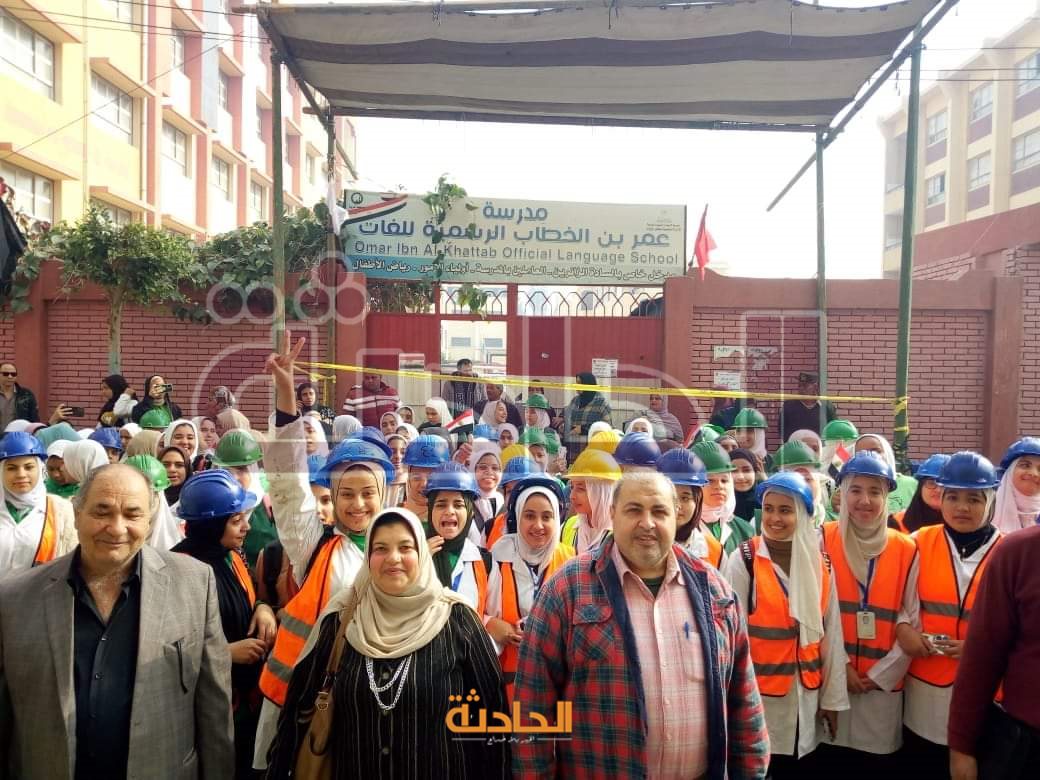احتشاد المواطنين على اللجان الانتخابية بالغربية