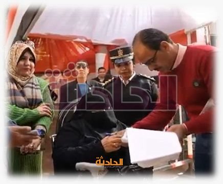 الداخلية تواصل تأمين الانتخابات وتقدم المساعدات لكبار السن وذوي الهمم