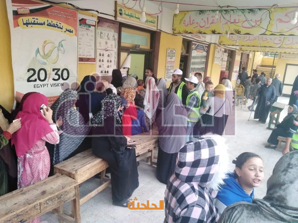 حضور لافت لكبار السن والمرأة بالدقهلية في الانتخابات الرئاسية