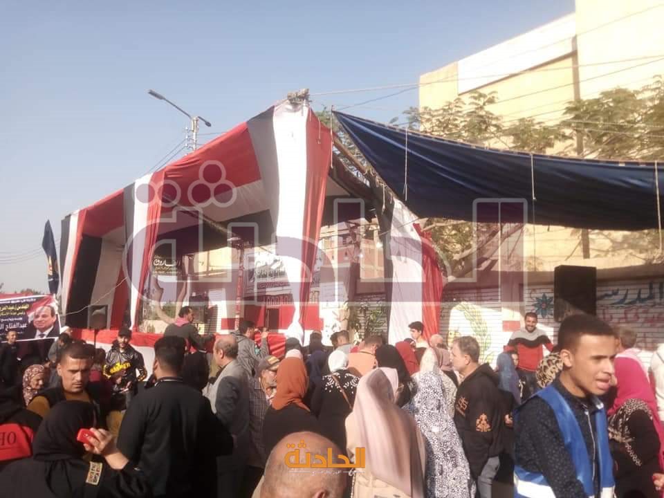 حضور لافت لكبار السن والمرأة بالدقهلية في الانتخابات الرئاسية