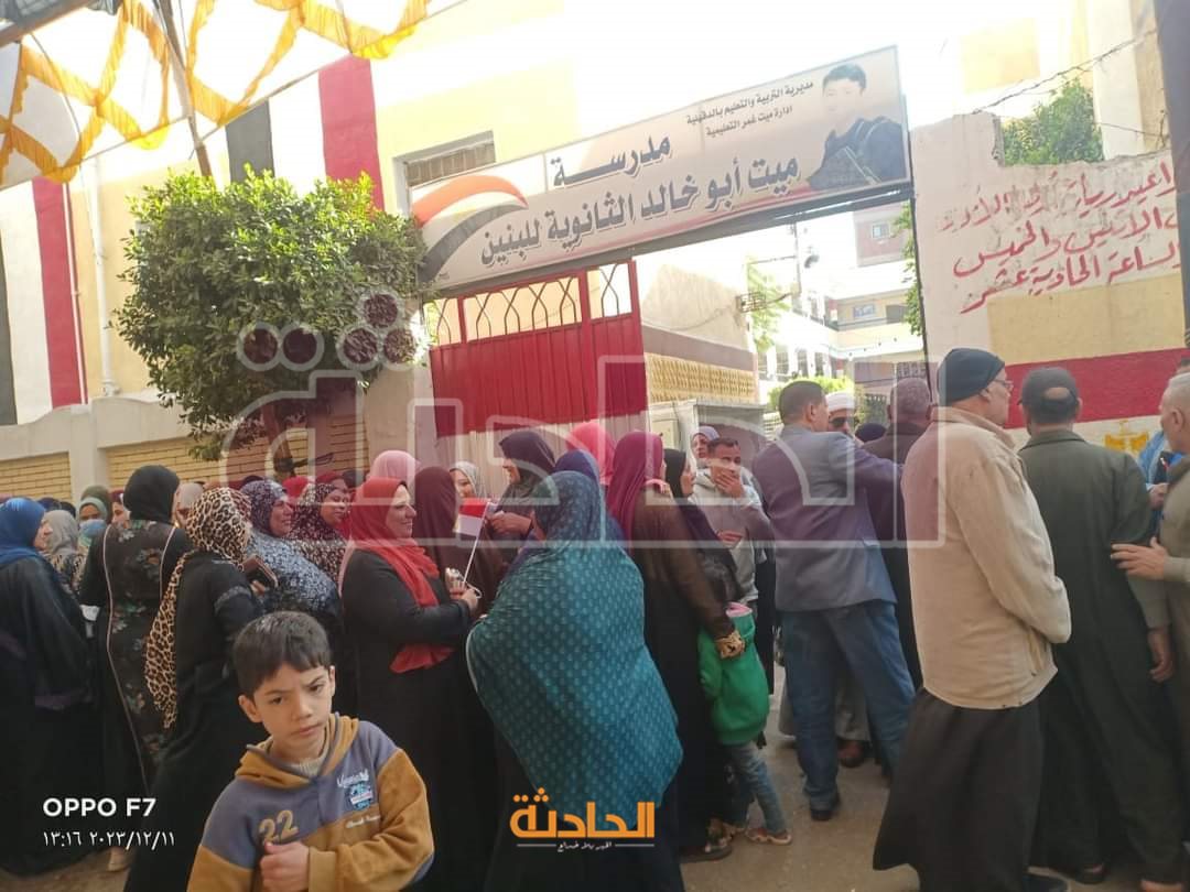 حضور لافت لكبار السن والمرأة بالدقهلية في الانتخابات الرئاسية