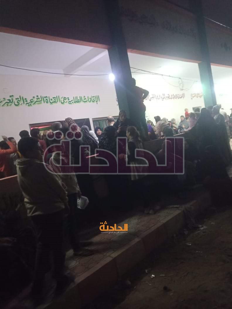 تزاحم المواطنين بالغربية أمام اللجان الانتخابية للإدلاء بأصواتهم