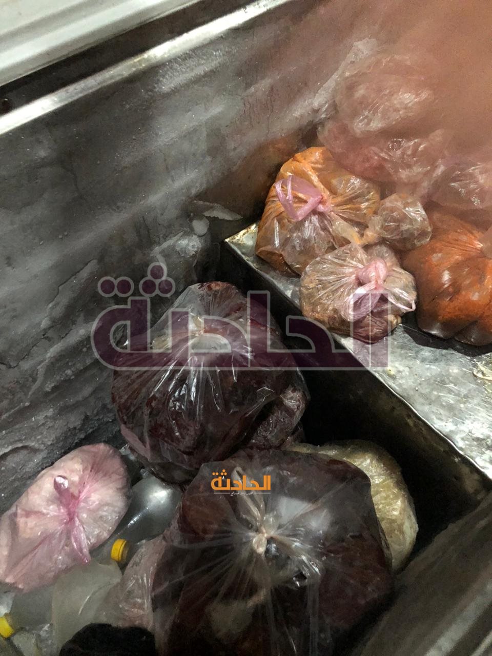 ضبط لحوم ودواجن فاسدة داخل محال ومطاعم شهيرة بالجيزة