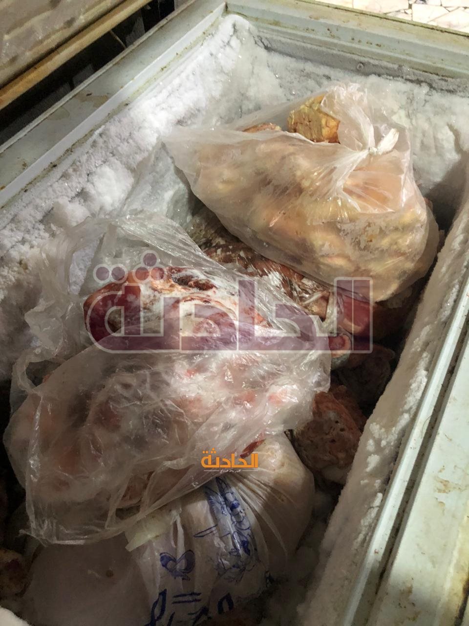 ضبط لحوم ودواجن فاسدة داخل محال ومطاعم شهيرة بالجيزة