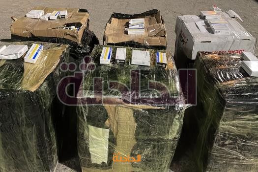 إحباط تهريب شحنة أقراص مخدرة بقيمة 25.5 مليون جنيه