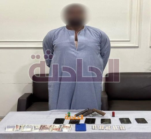 ضبط 6 عناصر إجرامية بحوزتهم كميات من المخدرات