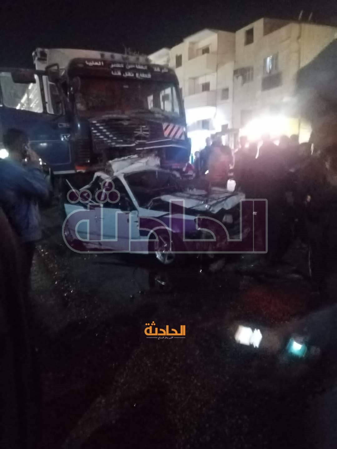 حادث تصادم قنا المروع