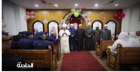 إقامة صلوات عيد الميلاد للنزلاء المسيحيين فى مراكز الاصلاح