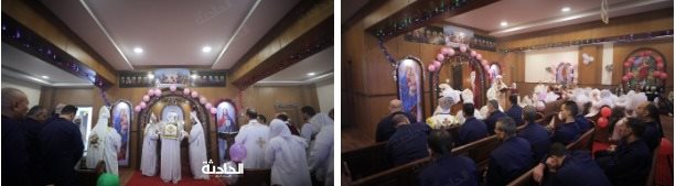 إقامة صلوات عيد الميلاد للنزلاء المسيحيين فى مراكز الاصلاح