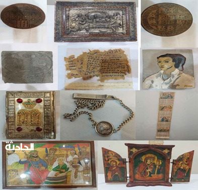 ضبط 106 قطع أثرية بالفيوم