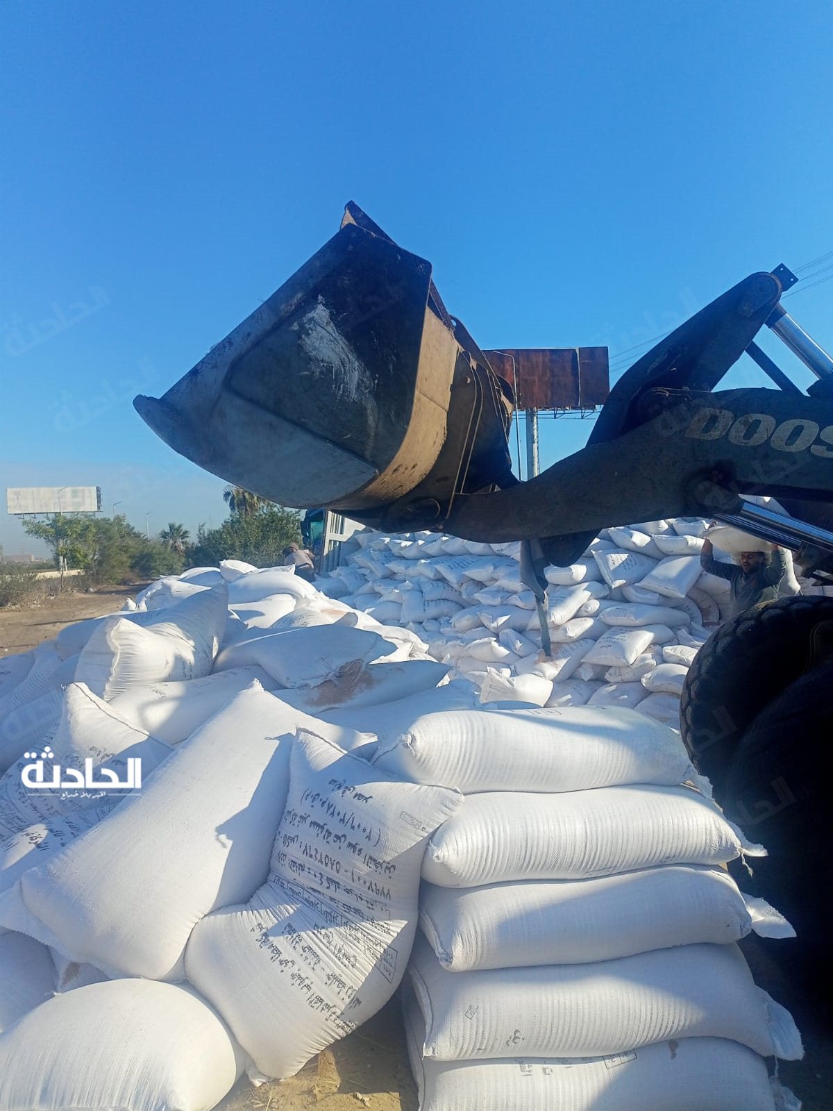 تعطل الطريق الزراعي في القليوبية