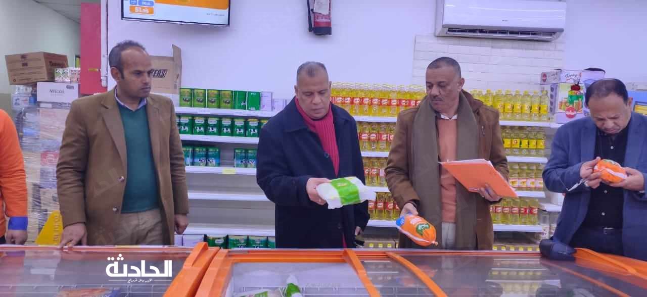 حملات على المخابز البلدية والأسواق بالمنيا