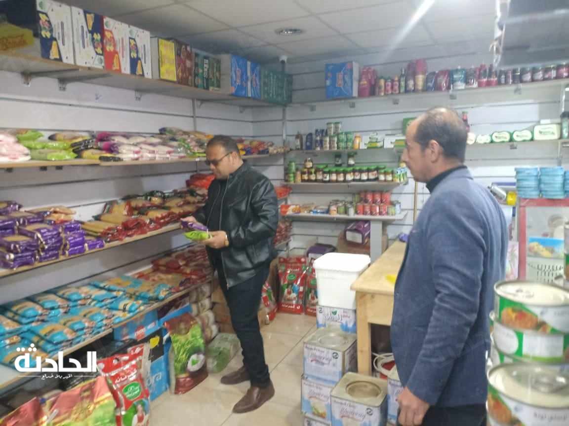 حملة على المخابز والأسواق بالمنيا