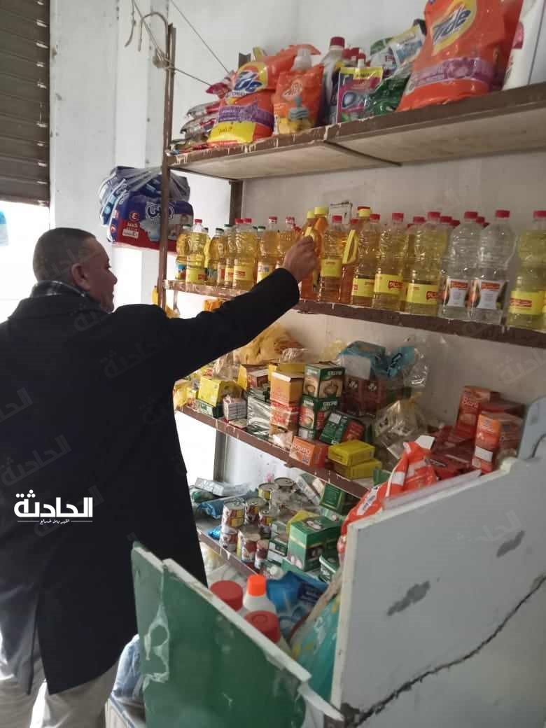 حملة على المخابز والأسواق بالمنيا