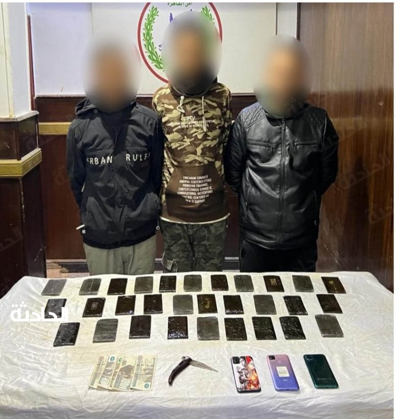 القبض على 7 أشخاص بحوزتهم حشيش وهيروين بالقاهرة
