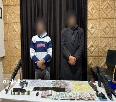 ضبط 19 عنصر إجرامي بحوزتهم كميات من المخدرات والأسلحة النارية