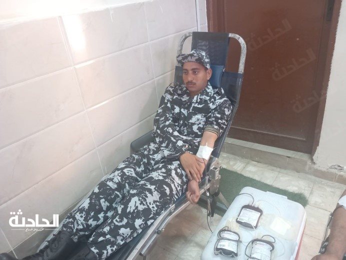 حملة للتبرع بالدم بمديرية أمن الأقصر