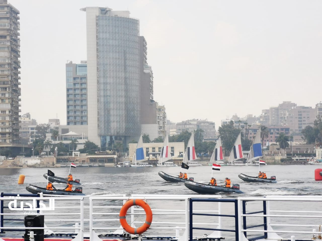 احتفال شرطة المسطحات بالعيد 72