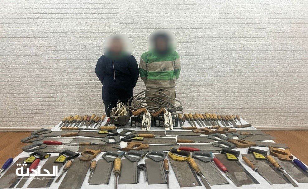 جرائم سرقات بموقع تحت الإنشاء ودراجات نارية