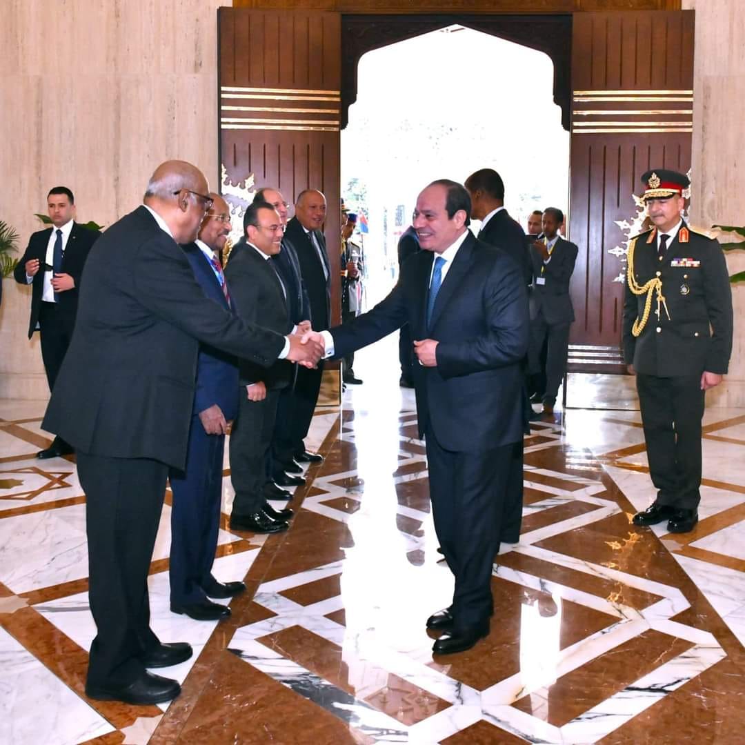 الرئيس السيسي ونظيره الإريتري