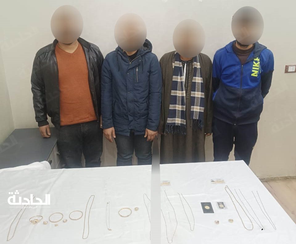 ضبط 4 تشكيلات عصابية