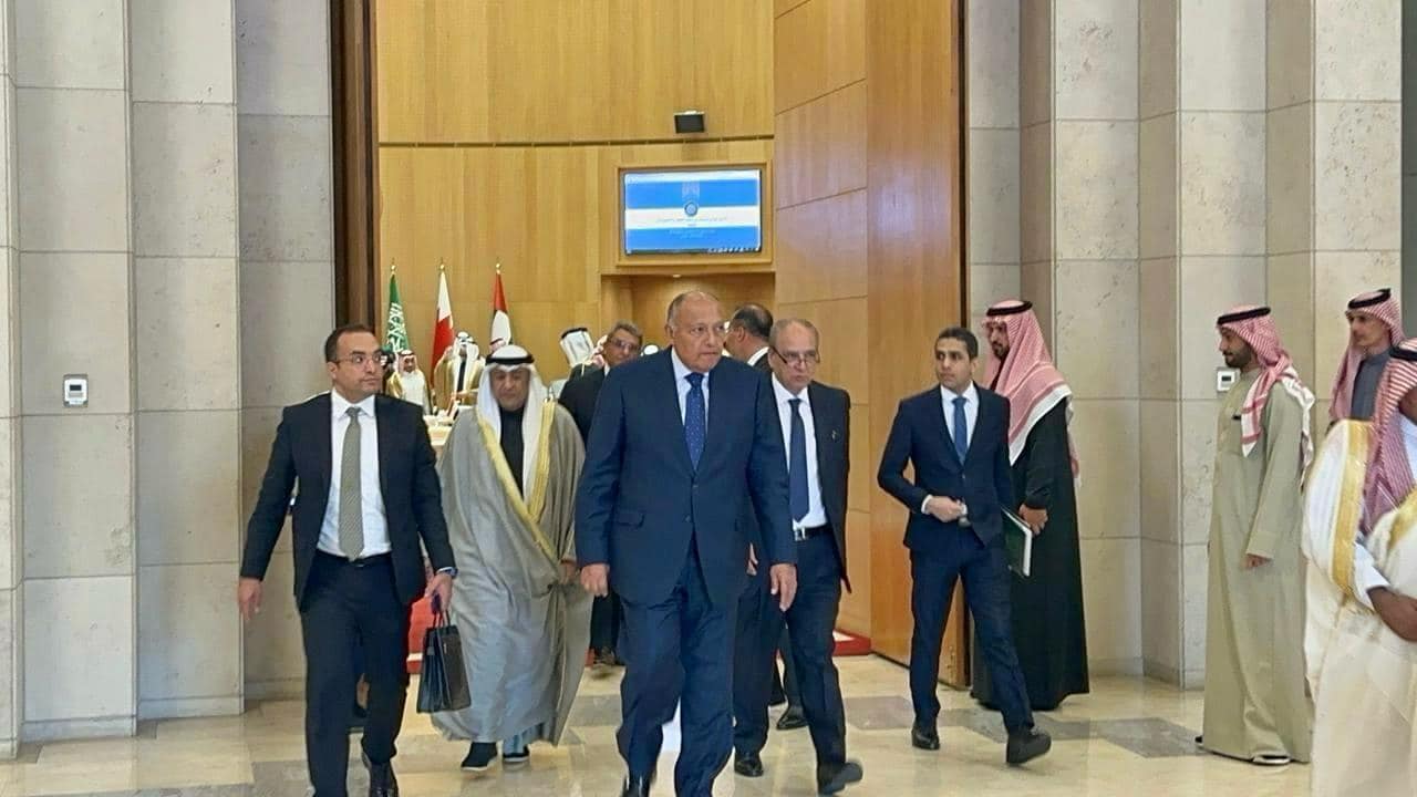 اجتماع تشاورى بين وزير الخارجية ومجلس التعاون الخليجى