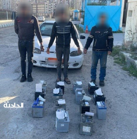 عصابة سرقة البطاريات