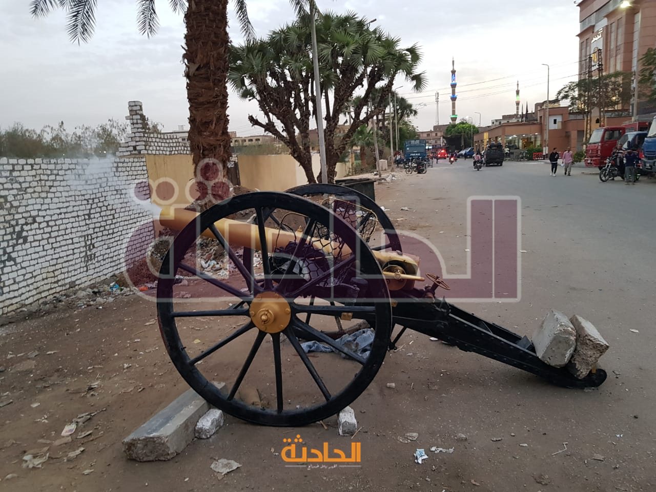 مدفع رمضان بالأقصر