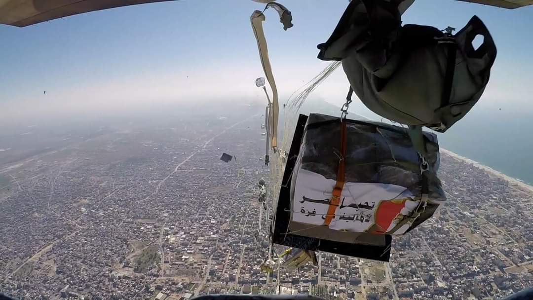 المساعدات الإنسانية لقطاع غزة