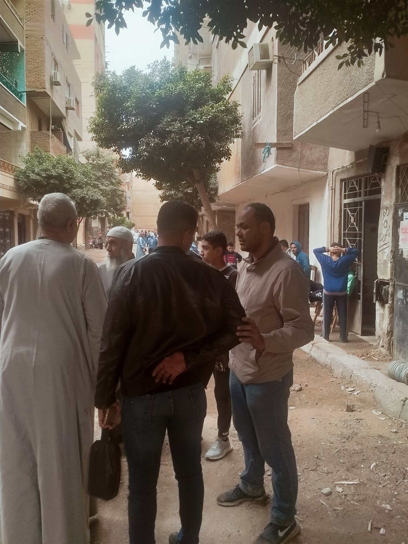 أصحاب الشقق المحترقة