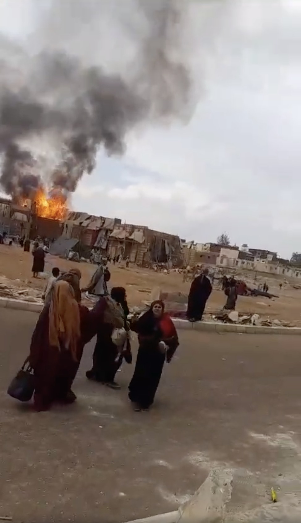 حريق لوكيشين ألف ليلة وليلة
